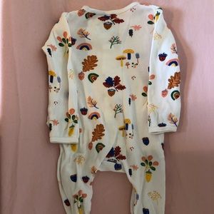 Magnetic Me footed onesie